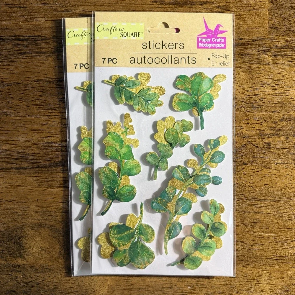 Large Crafter's Square Crafting/Scrapbooking Bundle-Stickers Tools Iron-Ons NEW - Picture 5 of 16